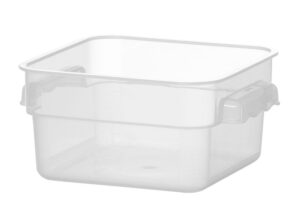 Ételkonténer mércés jelzéssel - 1,9L - 190x190x(H)95mm - HENDI 870907