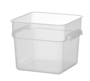 Ételkonténer mércés jelzéssel - 5 ,7L - 235x235x(H)180mm - HENDI 870921