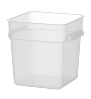 Ételkonténer mércés jelzéssel - 7,6L - 235x235x(H)230mm - HENDI 870938