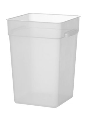 Ételkonténer mércés jelzéssel - 20,8L - 290x290x(H)400mm - HENDI 870969