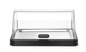 Hűthető bemutatótálca rolltop fedővel - 440x320x(H)205 mm - HENDI 871805
