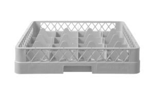 Mosogatókosár poharaknak - 16 rekesz - 500x500x(H)104mm - HENDI 877043