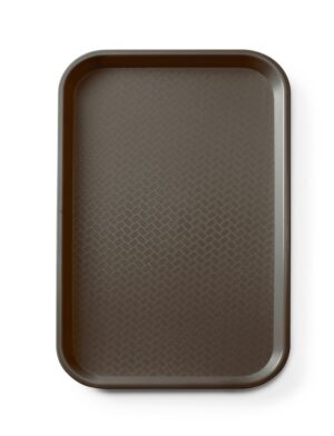 Polipropilén gyorséttermi tálca GN 1/1 - AmerBox - GN 1/1 - Barna - 530x325x(H)20mm - HENDI 878583