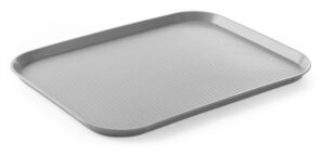 Gyorséttermi tálca nagy - Világos szürke - 350x450x(H)20mm - HENDI 878804