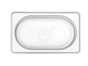GN edény 1/9 PP - 0,9L - Átlátszó - 176x108x(H)100mm - HENDI 880555