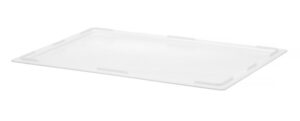 Fedél pizza tészta kelesztő dobozhoz GN 1/1 Fehér - 530x325x(H)20mm - HENDI 880982