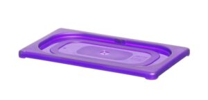 GN tető PP lila - GN 1/4 - 265x162mm - HENDI 881736