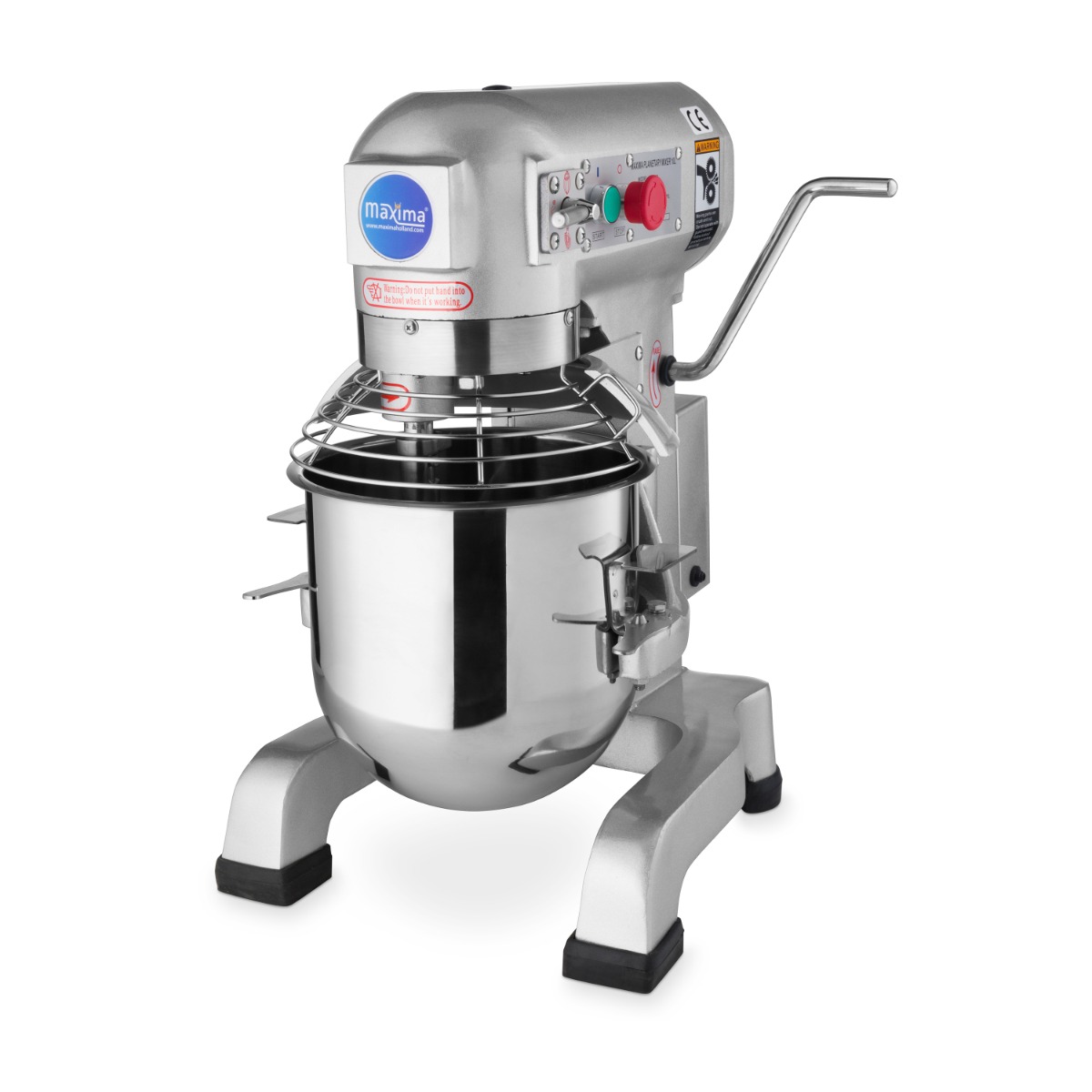 Habverőgép - keverőgép - dagasztógép 10L - 3 sebességes - MPM10 - Maxima 09300160 - Image 9