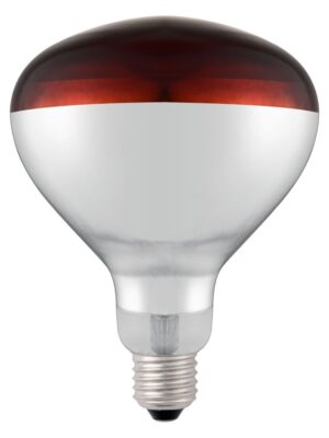 Infravörös izzó - Piros - 230V/250W - ⌀125x(H)170mm - HENDI 919217