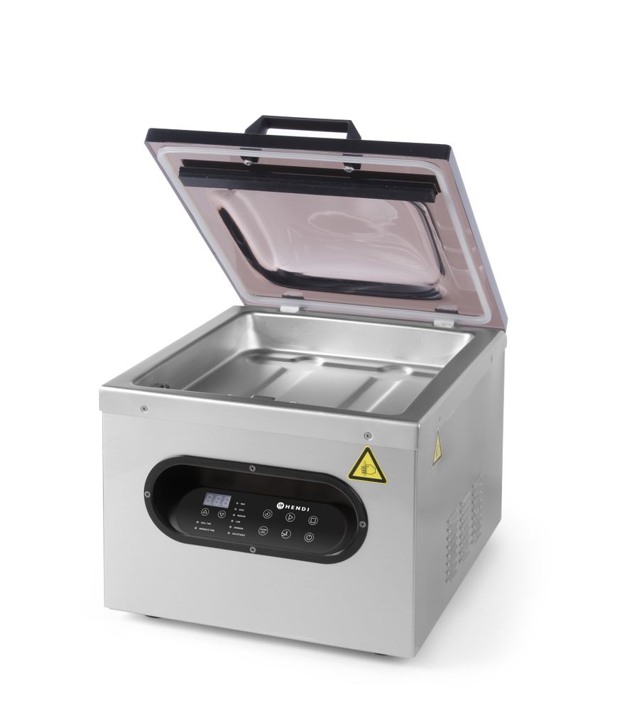 Kamrás vákuumcsomagoló gép Kitchen Line - 230V/630W - 360x490x(H)365mm - HENDI 975398 - Image 2