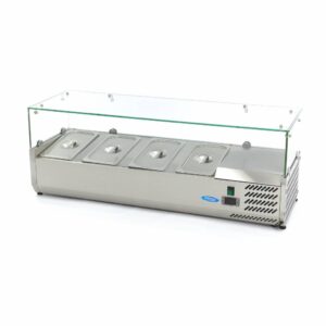 Feltéthűtő - 120 cm - 4 x GN 1/3 - Maxima 09400320