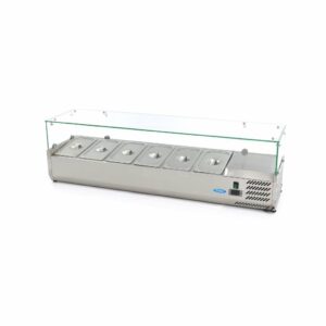 Feltéthűtő - 150cm - 6 x GN 1/3 - Maxima 09400326