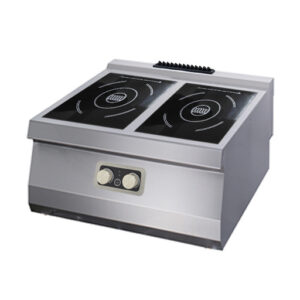 Indukciós tűzhely - 2 x 3500W - Elektromos - Dupla egység - 70cm mélységű - Maxima 09398201