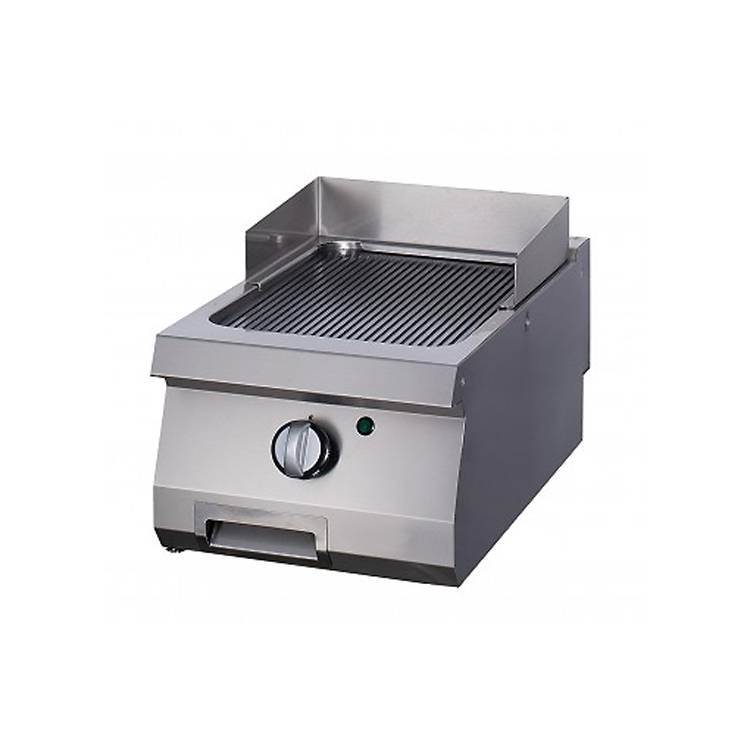 Nagy teherbírású grillsütő bordázott - gáz 70cm mélységű - Maxima 09395015