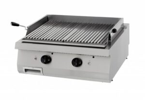 Nagy teherbírású lávakő grill - gáz - dupla egység - 70cm mélységű - Maxima 09398000