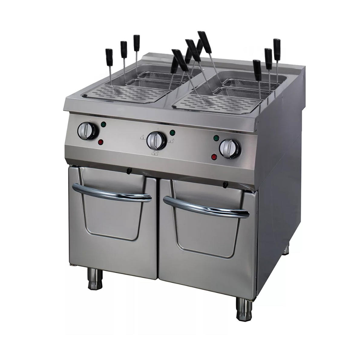 Prémium tésztafőző - Elektromos - 400V - Dupla egység - 90cm mélységű - Maxima 09398618