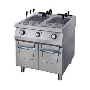 Prémium tésztafőző - gáz - dupla egység - 90cm mélységű - Maxima 09398616
