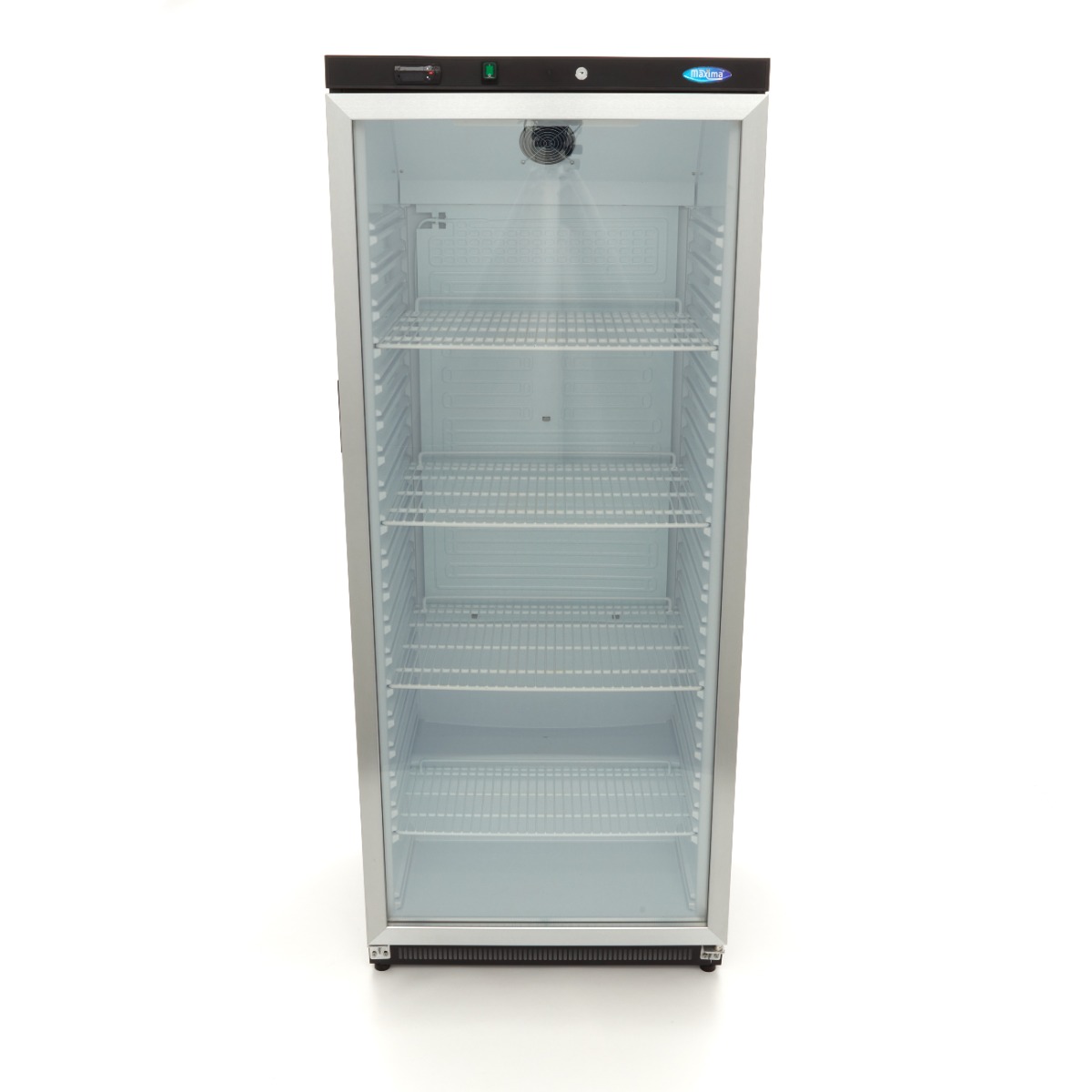 Hűtőszekrény - 600L - Fekete - Üvegajtóval - Maxima 9405032 - Image 2