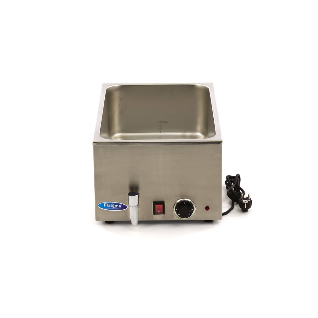 Bain Marie - asztali GN 1/1 méret leengedő csappal - Maxima 09300004 - Image 2