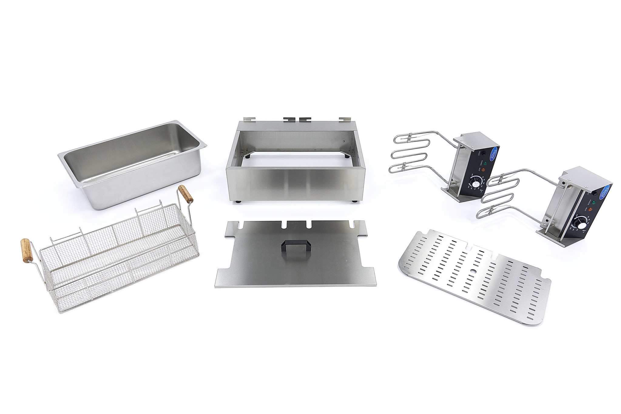 Fritőz olajsütő rozsdamentes 15L - egy kosár - Maxima 09365210 - Image 9