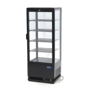 Hűtőtt vitrin üvegajtós - 43cm - 98L - Maxima 09400811