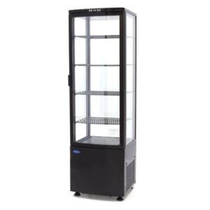 Hűtőtt vitrin üvegajtós - 52cm - 235L - Maxima 09400816