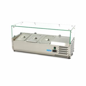 Feltéthűtő - 95 cm - 3 x GN 1/3-  Maxima 09400317
