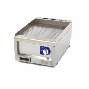 Kereskedelmi minőségű grillsütő barázdált - Elektromos - 60cm mélységben - Maxima 09391620