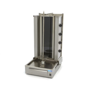 Kebab sütő Gyros sütő grill elektromos - 4 égővel - 70kg hús - Maxima 09370250
