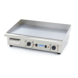 Grillsütő sima felülettel 73cm - krómozott lemez - 400V - Maxima 09365164