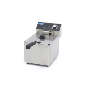 Fritőz olajsütő rozsdamentes - 8L - Maxima 09365215