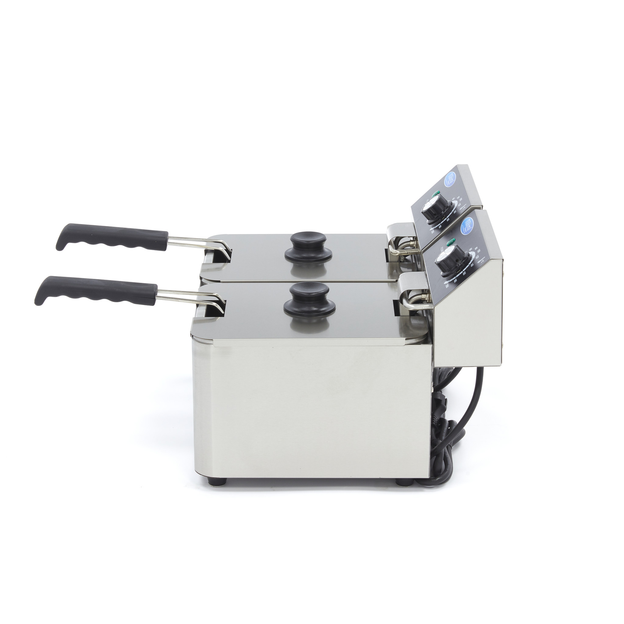 Fritőz olajsütő 2 x 4L - Dupla - Maxima - 09365212 - Image 3