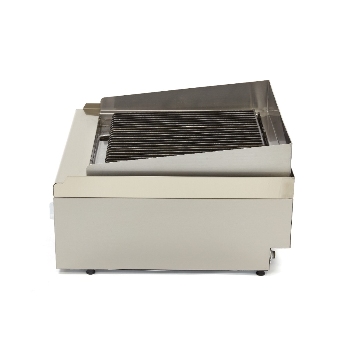 Kereskedelmi minőségű grillsütő - gáz - 60cm mélységű - Maxima 09391570 - Image 3