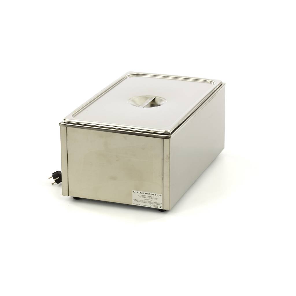 Bain Marie - asztali GN 1/1 méret leengedő csappal GN 1/1 15cm edénnyel együtt - Maxima 09300009 - Image 7