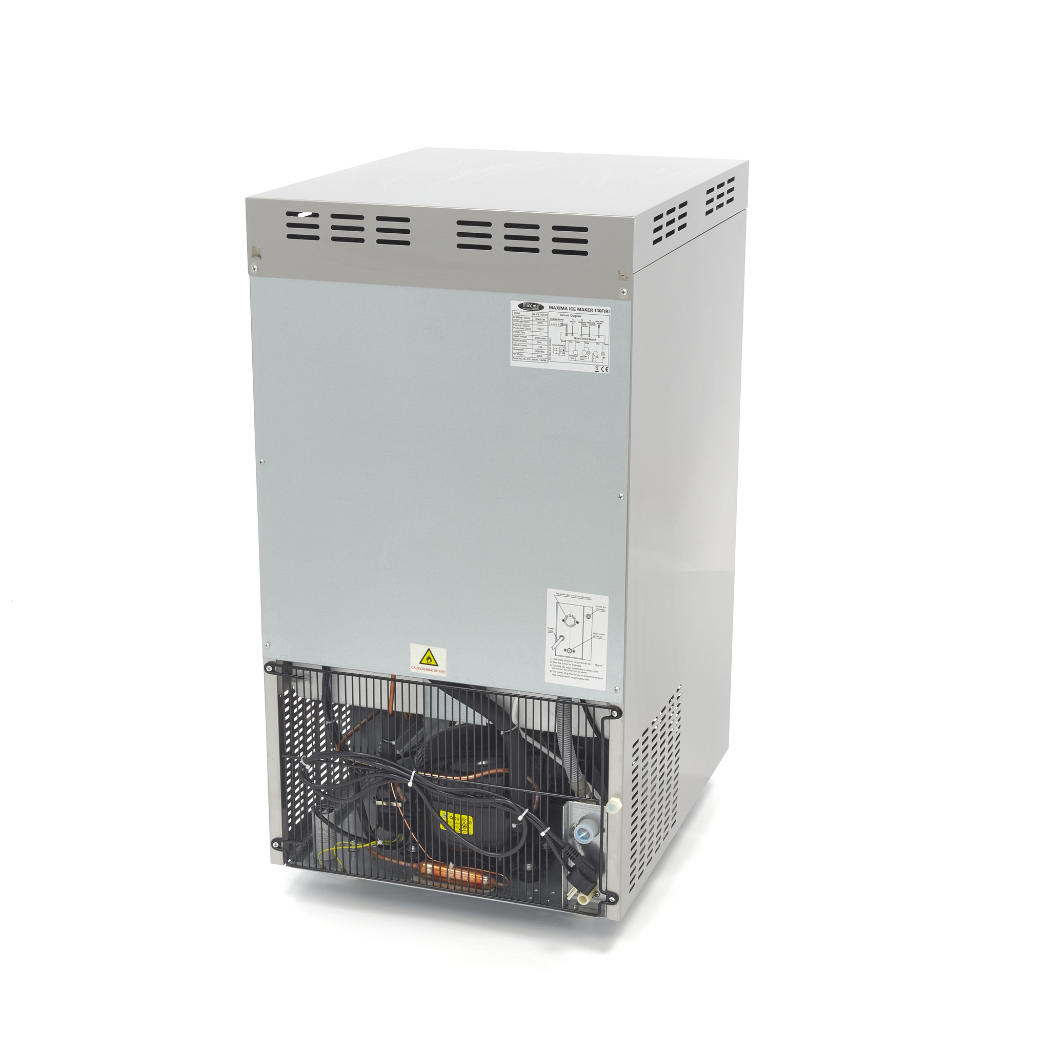 Jéggép 130kg/nap - törtjég - léghűtéses - Maxima 09300139 - Image 4