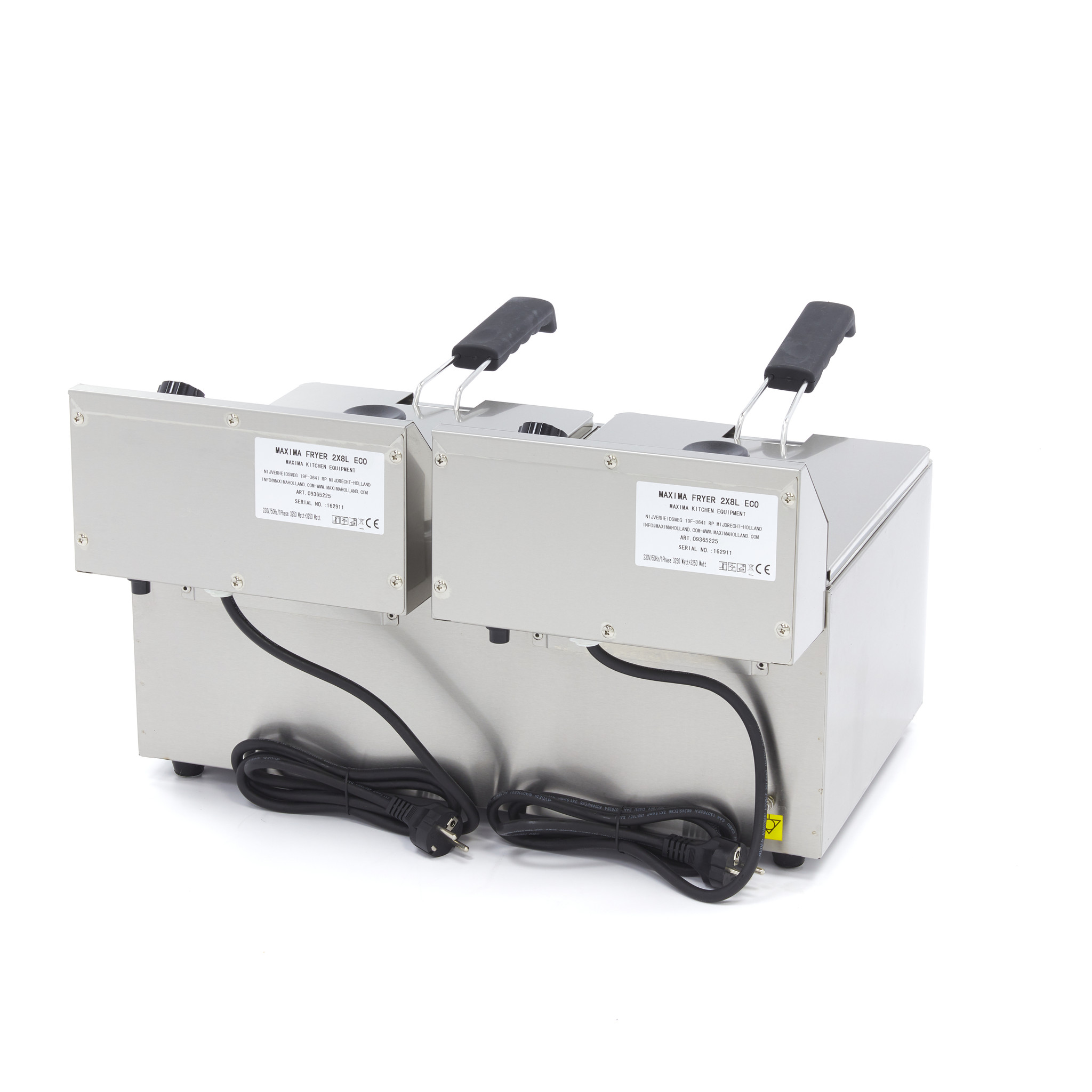 Fritőz olajsütő 2 x 8L - Dupla kosár - Maxima 09365225 - Image 4