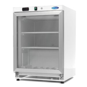 Fagyasztószekrény - 200L - Fehér - Üvegajtóval - Maxima 9405007