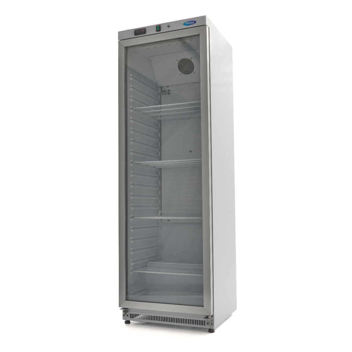 Hűtőszekrény - 400L - Fehér - Üvegajtóval - Maxima 9405018