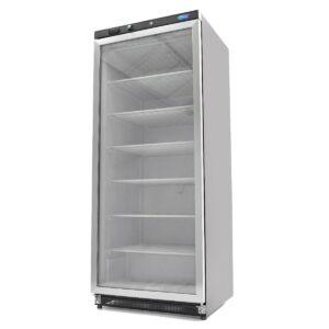 Fagyasztószekrény - 600L - Fekete - Üvegajtóval - Maxima 9405033