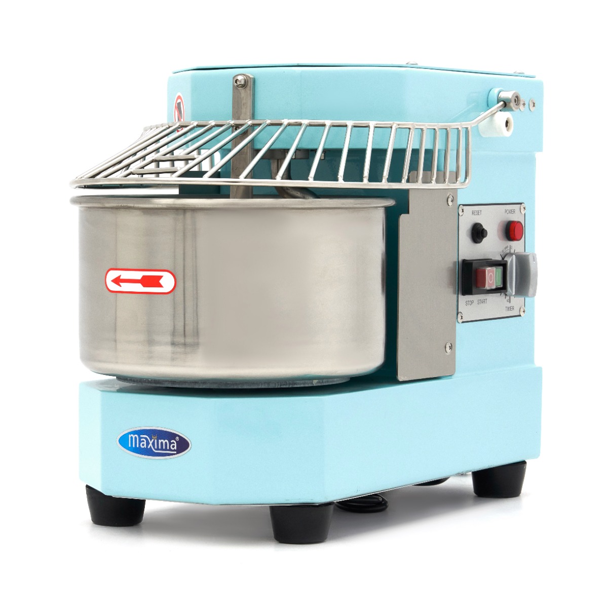 Tésztakeverő - 8 L - 4,5 kg Tészta - Kék - Maxima 9361003