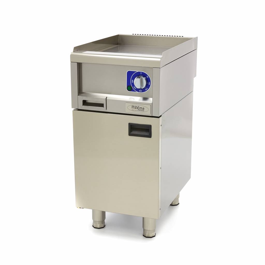 Kereskedelmi minőségű grillsütő sima - elektromos - 60cm mélységű - Maxima 09391610 - Image 6