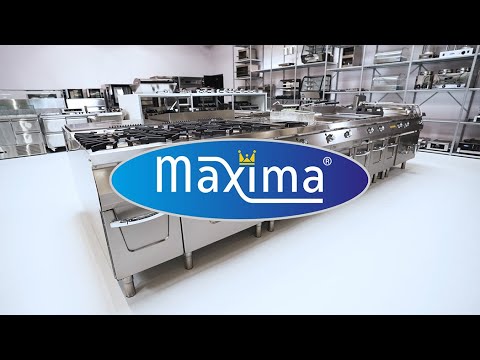 Prémium tésztafőző - Elektromos - 400V - Dupla egység - 90cm mélységű - Maxima 09398618 - Image 2